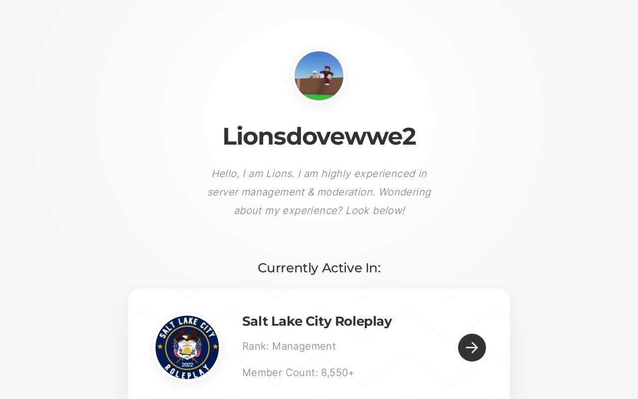 Carrd profile picture for @lions